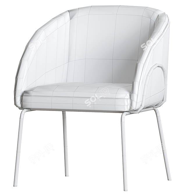 Xander 2014 Chair: Sleek Design and Superior Comfort 3D model image 4