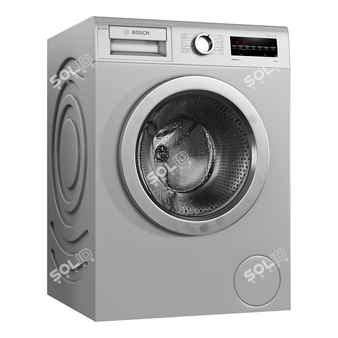 Efficient Bosch Washing Machine 3D model image 3