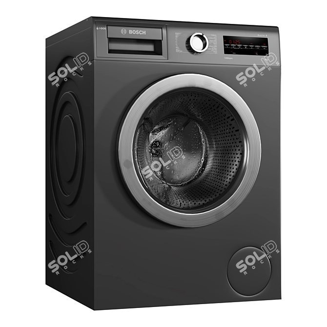 Efficient Bosch Washing Machine 3D model image 4