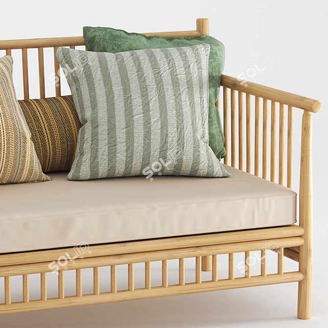 Bamboo Loungeset: Exotan 2015 3D model image 4