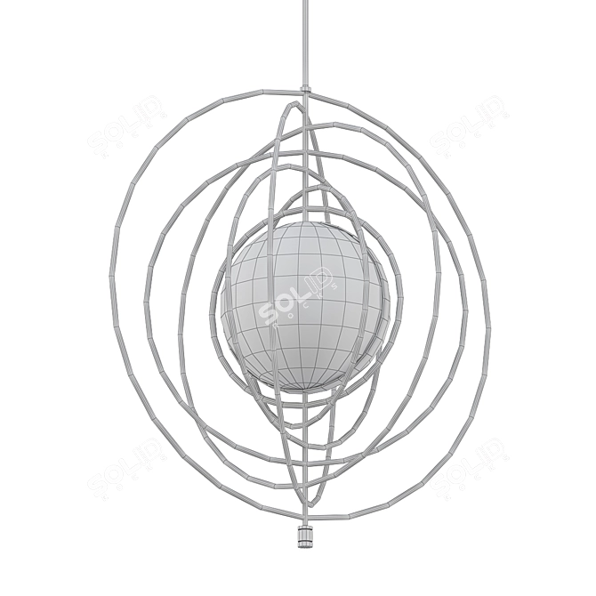 Electrum Kinetic Chandelier 3D model image 2