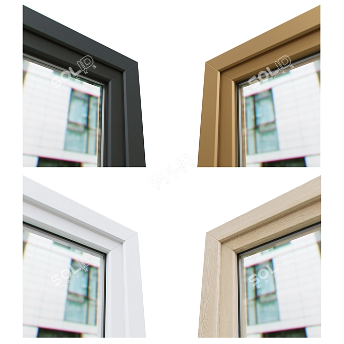 Optimized Exterior Windows V.02 3D model image 2