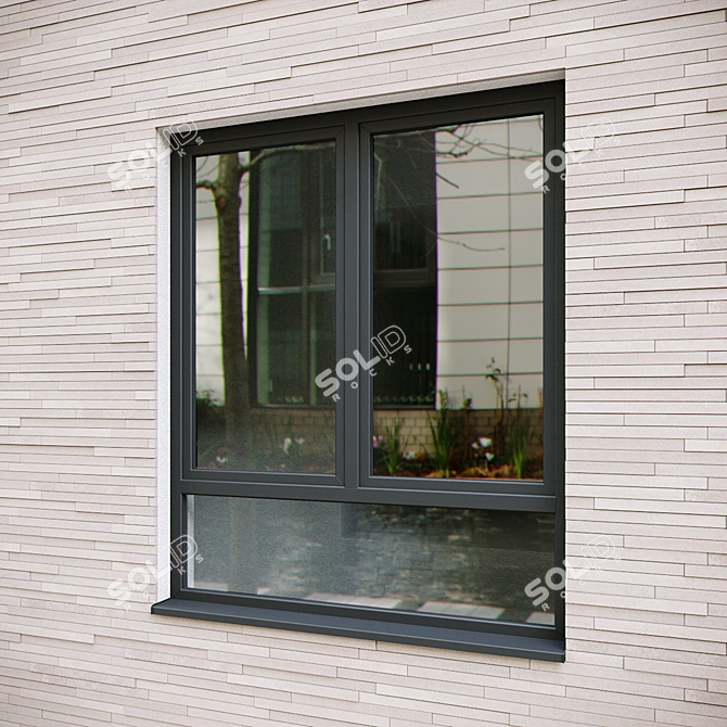 Optimized Exterior Windows V.02 3D model image 3