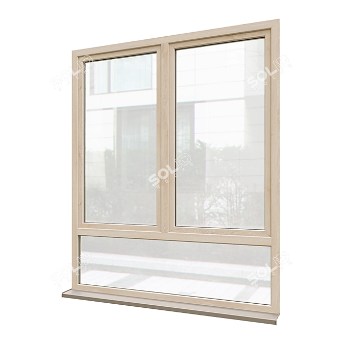 Optimized Exterior Windows V.02 3D model image 6