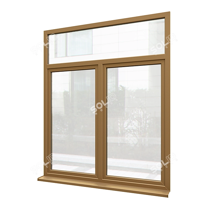 Optimized Exterior Windows v.03 3D model image 5