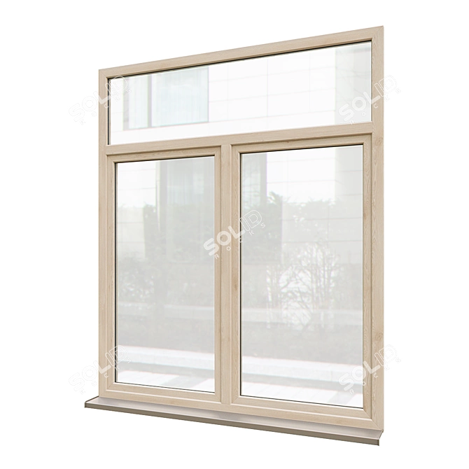 Optimized Exterior Windows v.03 3D model image 6