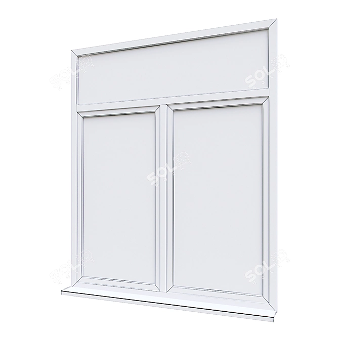 Optimized Exterior Windows v.03 3D model image 7