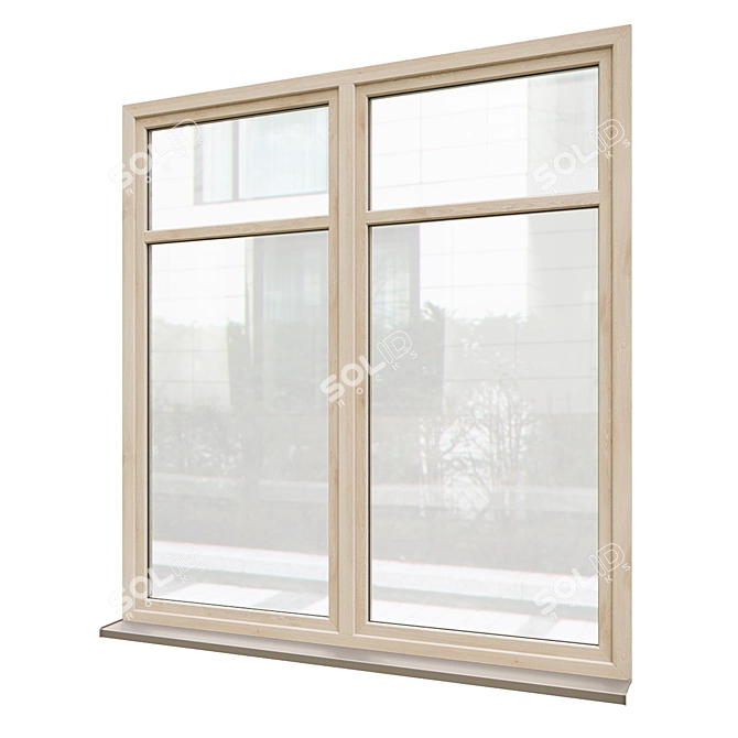 Title: Optimized Exterior Windows v.04 3D model image 6