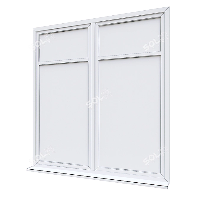 Title: Optimized Exterior Windows v.04 3D model image 7