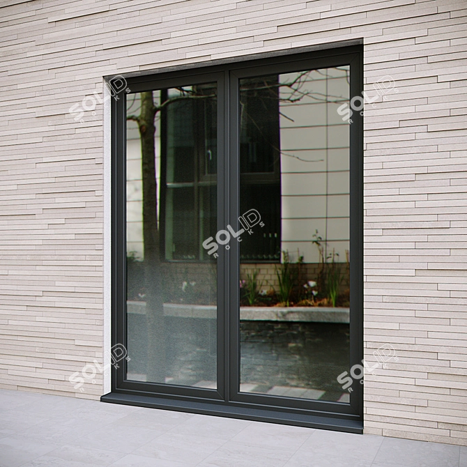 Optimized Exterior Windows & Doors v.01 3D model image 3