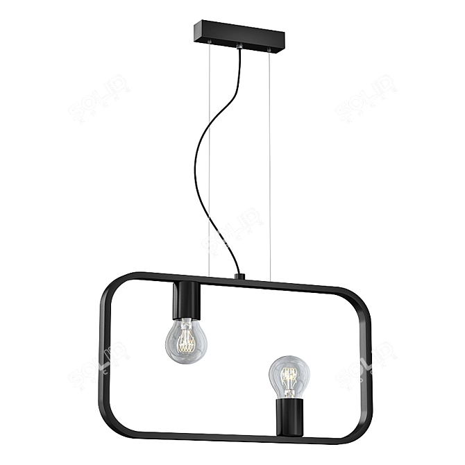 Kaja Adjustable Modern Pendant Lights 3D model image 2