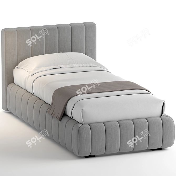 Bside_Nick Slim Bed - Spacesaver and Stylish! 3D model image 5