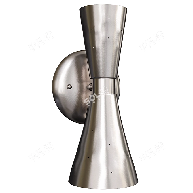 Stellar Single Sconce 3D model image 1