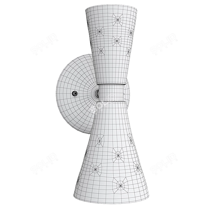 Stellar Single Sconce 3D model image 2