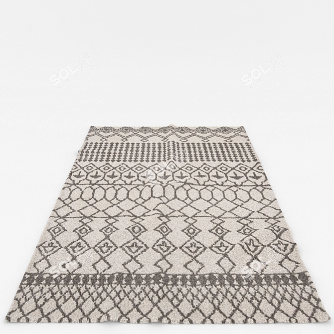 Versatile Set of 6 Rugs - 3D Models 3D model image 6