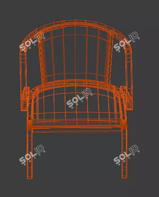 3D Interior Chair 3D model image 6