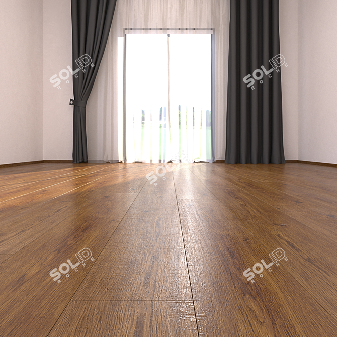 Timeless Parquet Elegance 3D model image 2