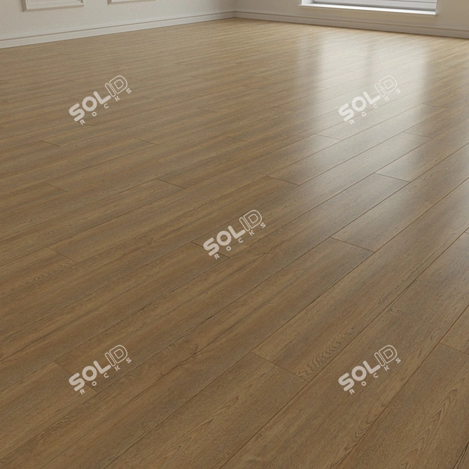 Versatile Laminate Flooring 3D model image 2