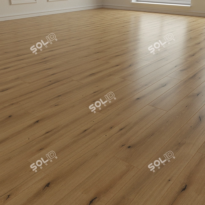 Versatile Laminate Flooring for Stylish Interiors 3D model image 2