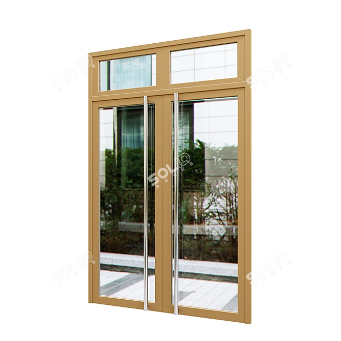 Optimized Exterior Doors Pack 3D model image 4