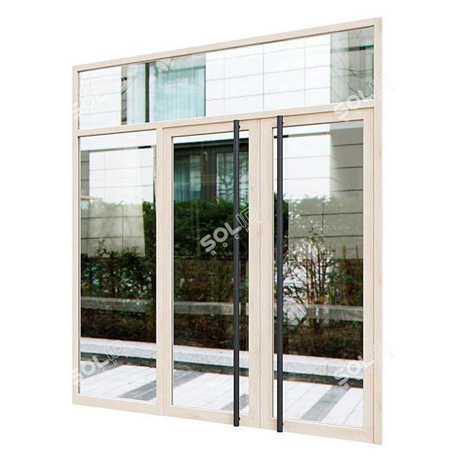 Optimized Exterior Doors Pack 3D model image 5