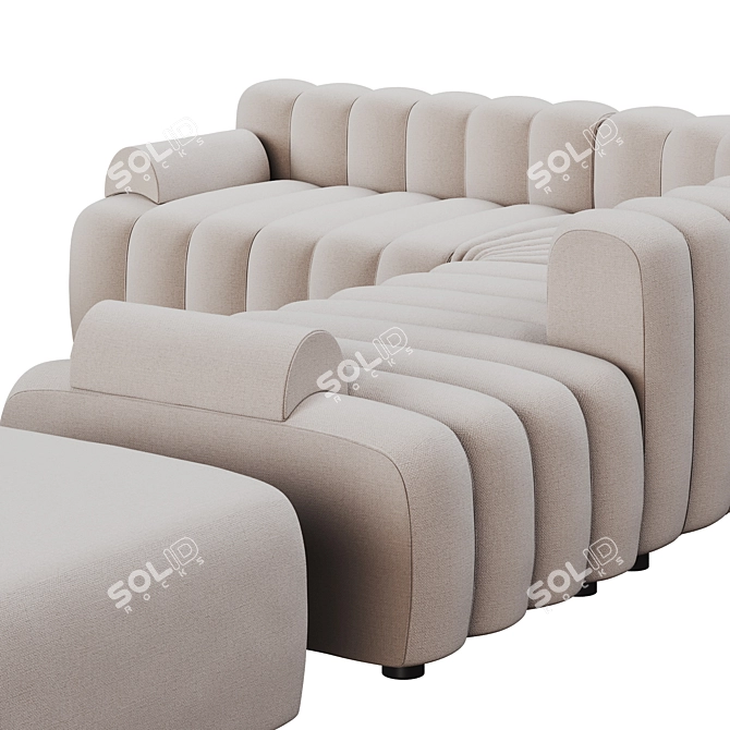 Modular Sofa Collection by NORR11 3D model image 3