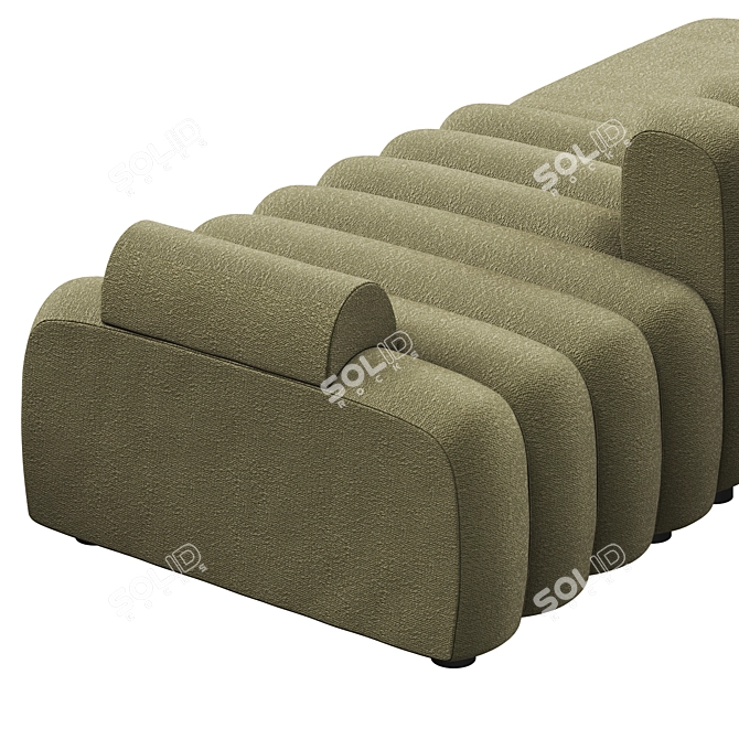 Modular Sofa Collection by NORR11 3D model image 4