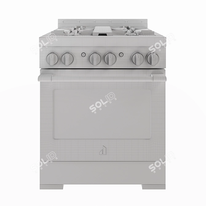 Premium Gas Range: Jenn-Air GRP430HL 3D model image 2