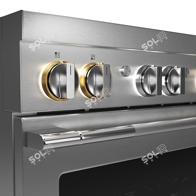 Premium Gas Range: Jenn-Air GRP430HL 3D model image 3