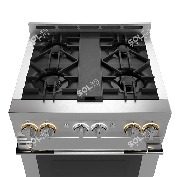 Premium Gas Range: Jenn-Air GRP430HL 3D model image 4