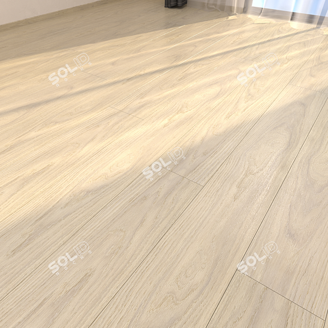 Mango Parquet: HD Textures & Stunning Design 3D model image 1