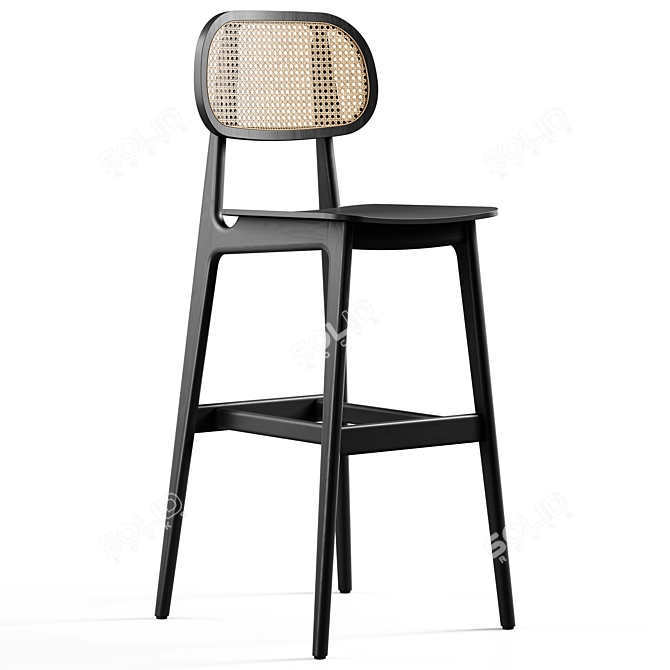 Vincent Sheppard Titus Bar Stool - Timeless Elegance 3D model image 2