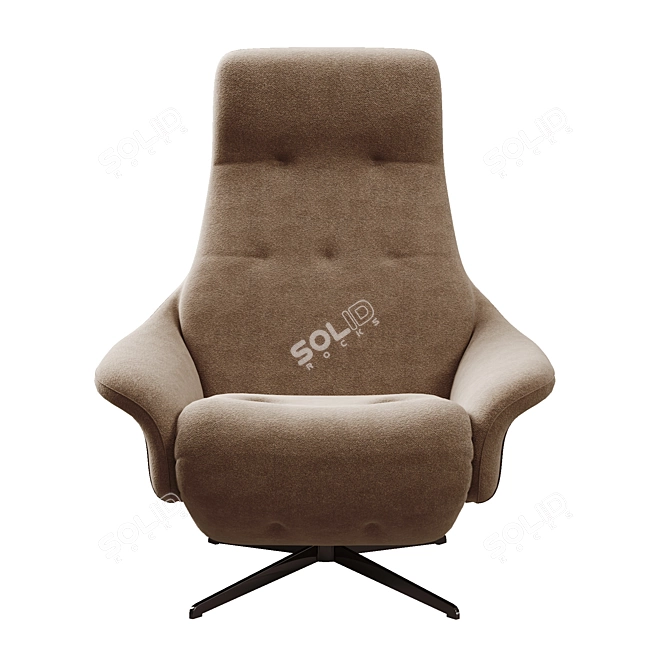 Luxury Comfort: Utopie Armchair 3D model image 3