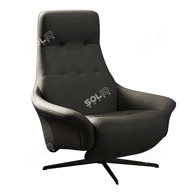 Luxury Comfort: Utopie Armchair 3D model image 4