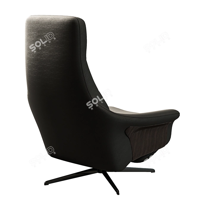 Luxury Comfort: Utopie Armchair 3D model image 5