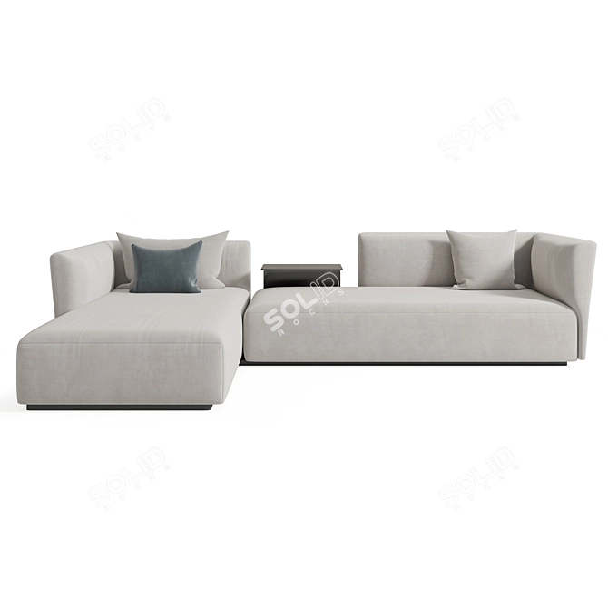 MDFItalia Cosy Sofa: Stylish Comfort for Your Living Room 3D model image 2