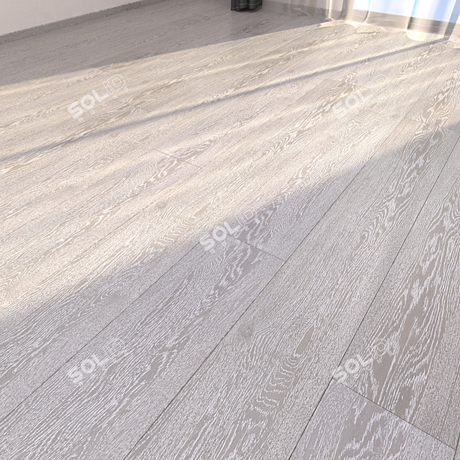 Moonlight Parquet Floor: HD Textures for a Stunning Interior 3D model image 1