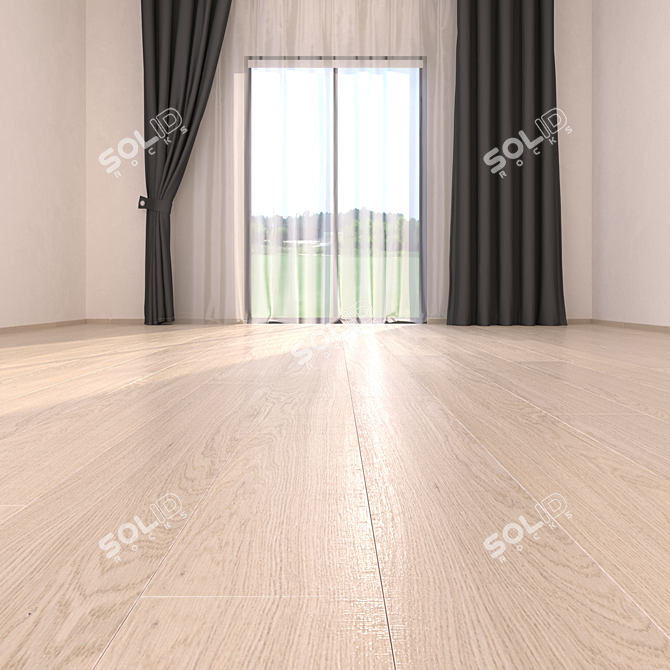 Naturalizzato Parquet Floor: HD Textures-20x200cm 3D model image 2