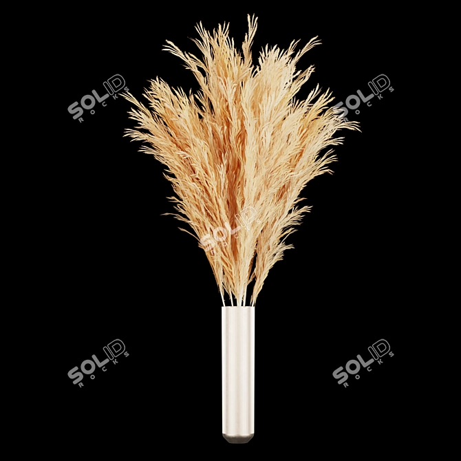 Bouquet Collection: Exquisite Dried Flowers 3D model image 8