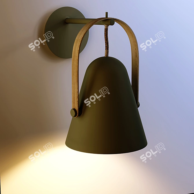 Gabi Wall Lamp - Simple and Stylish Lighting 3D model image 3