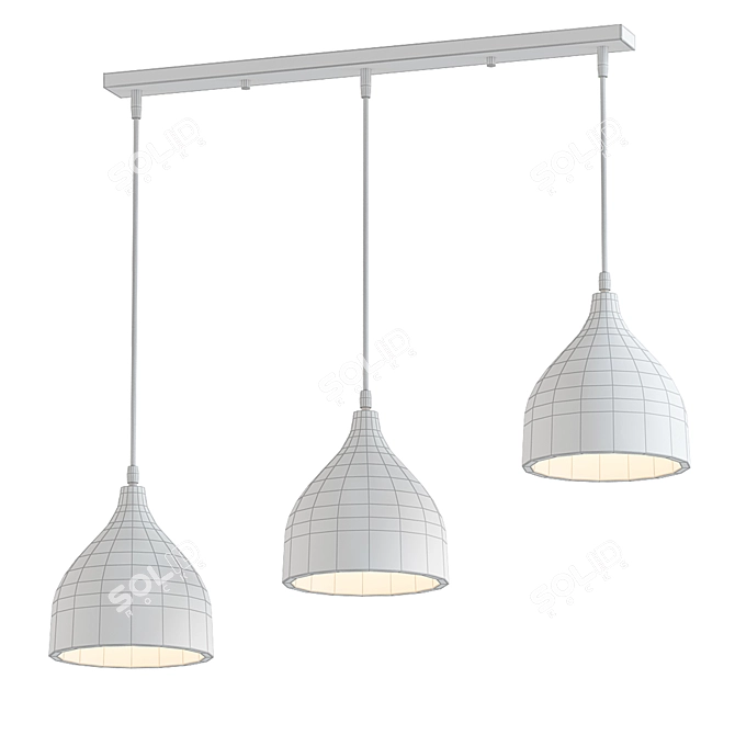 Modern Nordic Pendant Hanging Lights 3D model image 2