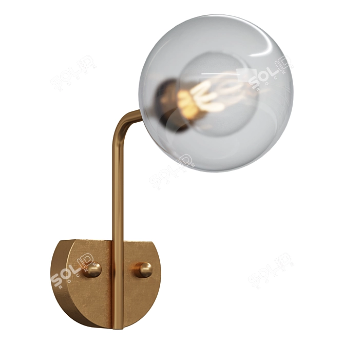 Divinare Dallas Wall Lamp 3D model image 1