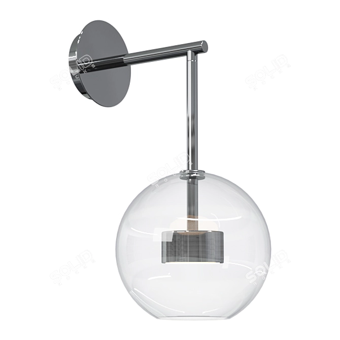 Bubble Wall Lamp - Odeon Light 3D model image 1