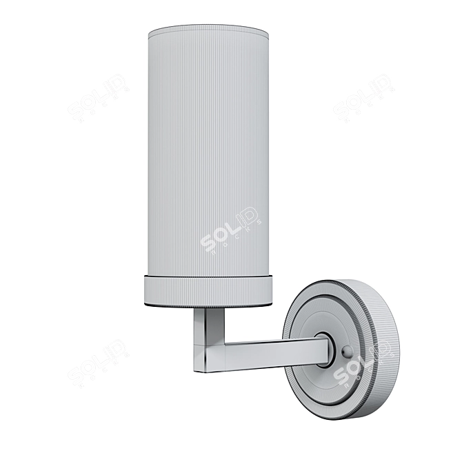 Modern Wall Lamp Assembly 2060 3D model image 2