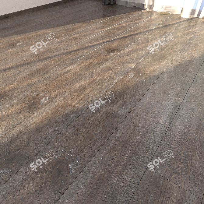NO Plug-in Parquet Floor: HD Textures, 20x200cm 3D model image 1