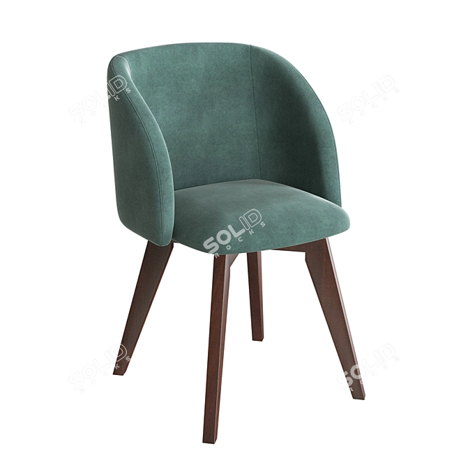 Milli Array Standard OM - Stylish and Comfortable Dining Chair 3D model image 1