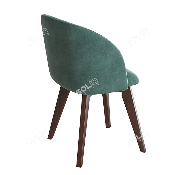 Milli Array Standard OM - Stylish and Comfortable Dining Chair 3D model image 2