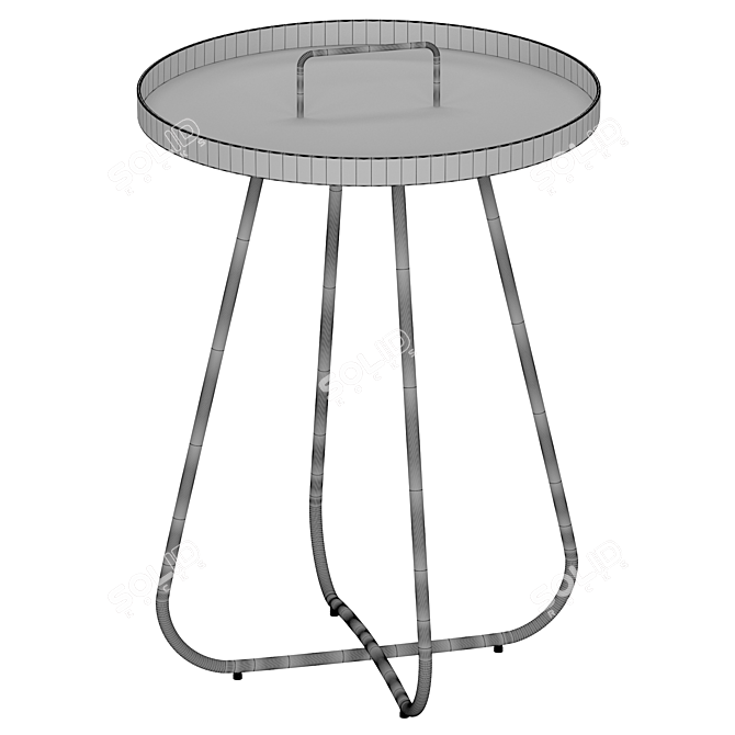 Round Coffee Table | 4 Colors 3D model image 5