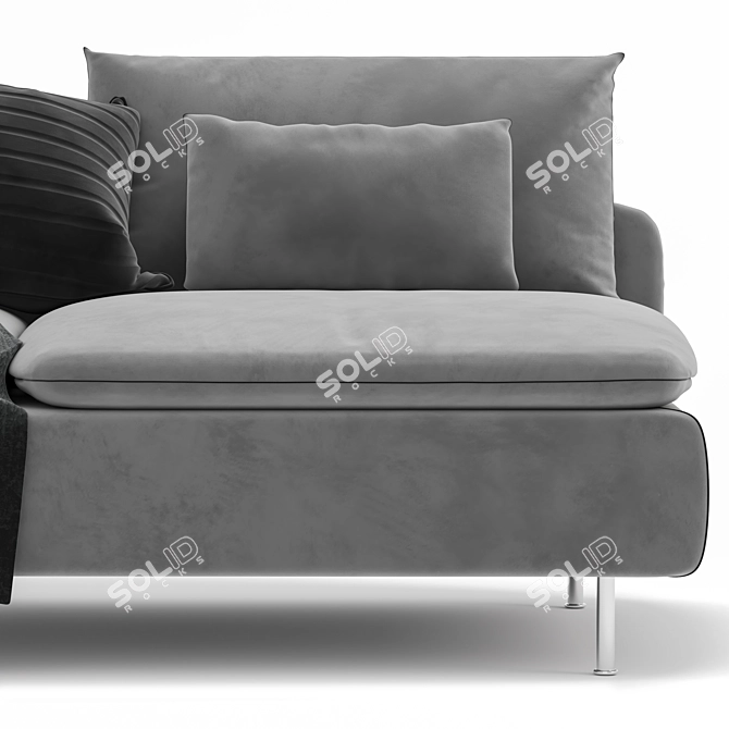 Modern Soderhamn 2-Seater Sofa 3D model image 4