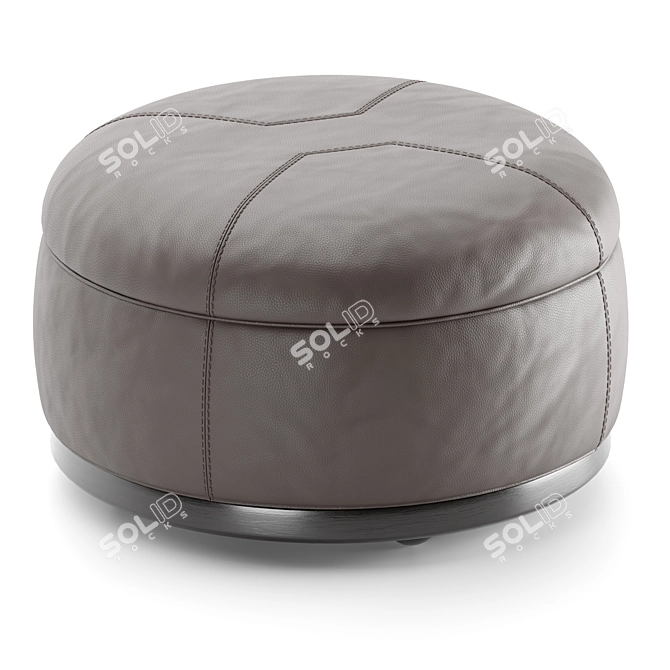 Luxury Minotti Tuffet Pouf 3D model image 3
